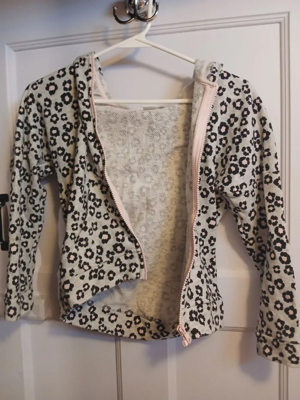Gymboree M 7/8 Girls Leopard Jacket